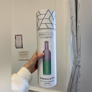 Brumate winesulator glitter mermaid